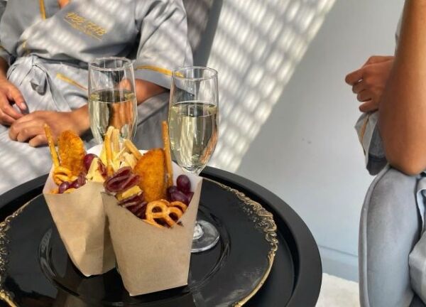 Vee Fab Beauty and Spa | Relax and Rejuvenate with a 90 min Spa Package incl Chacuterie Cup & Champagne for 2