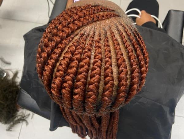 B My Bride | Crowned in Cornrows Deal for 1 Includes Wash, Blow & Hair
